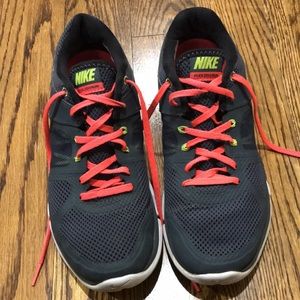 Nike running shoes, size 8